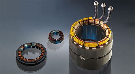 Came BrushLess Direct Current stator production .